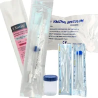v shajag iui canuula kit with speculum and its bottle and centrifuge tube