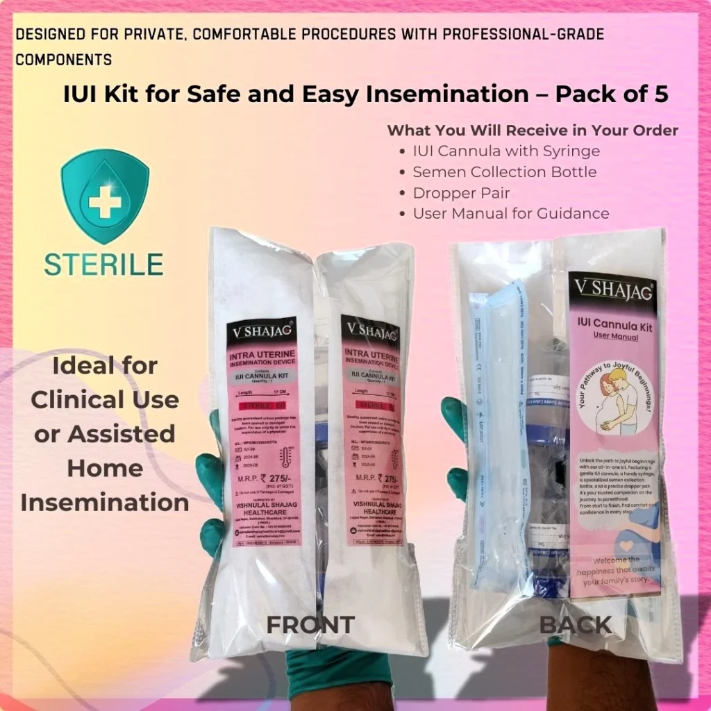 V Shajag IUI cannula kit-packof2and5