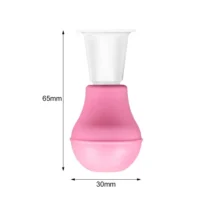 Nipple Puller for Flat & Inverted Nipples – V SHAJAG® Silicone Suction Tool with Case – Breastfeeding Aid for Pregnant & Postpartum Women – BPA-Free, Soft & Reusable