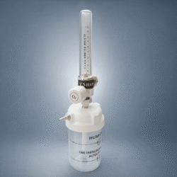 Oxygen Flowmeter with Humidifier Bottle