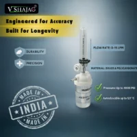 BPC oxygen flowmeter with humidifier bottle