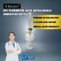 BPC oxygen flowmeter with humidifier bottle
