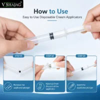 Disposable Vaginal Applicator Kit | Medical Grade BPA-Free Fertility & Feminine Care Applicator | Smooth Comfort Tip | Leak-Proof Single-Use Design