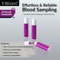 50 Lancets Purple 28 guage purple auto lancets