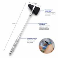 ChatGPT Image May 21, 2026, 04_44_14 PM V Shajag Medical Reflex Knee Hammer – Professional Neurological Testing Hammer with Rubber Head & Handle
